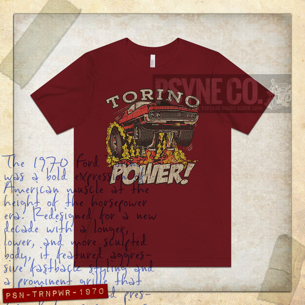 Torino Power 1970 Vintage Men's T-Shirt