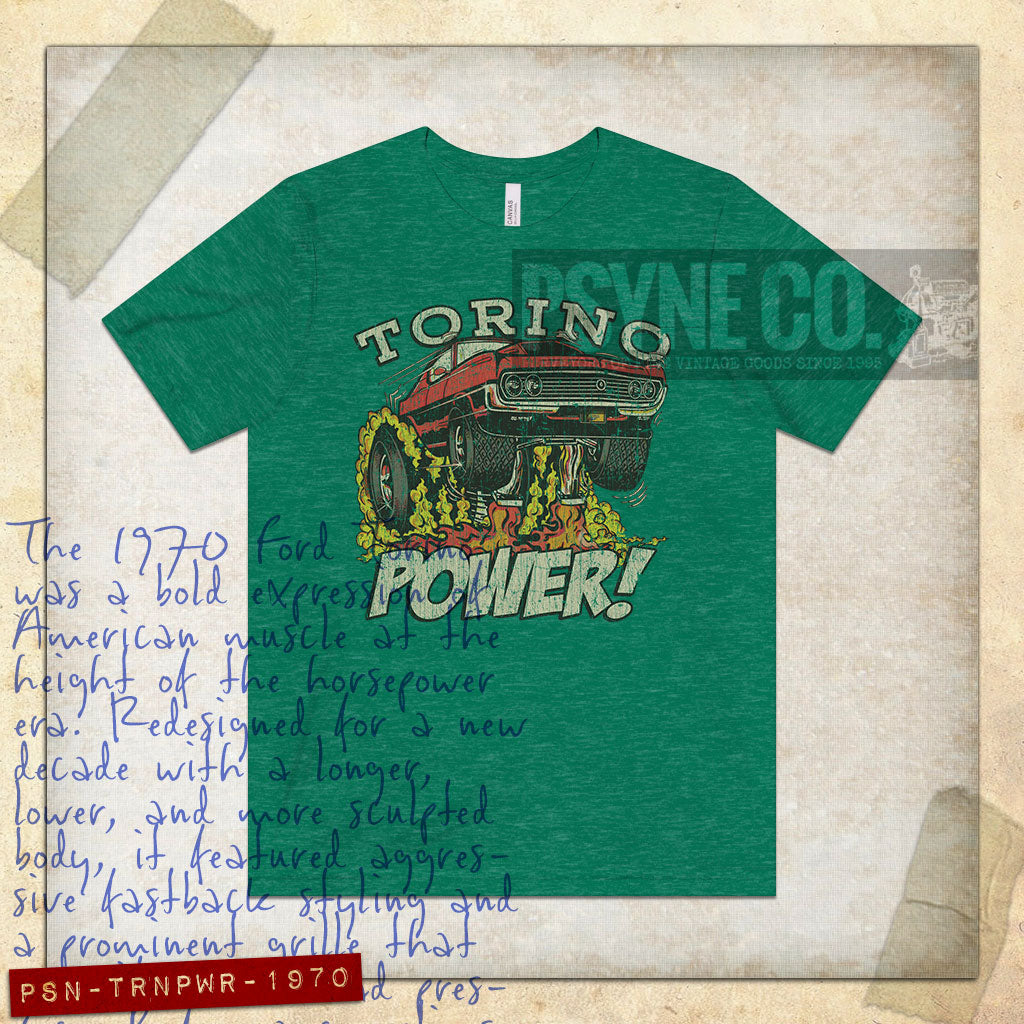 Torino Power 1970 Vintage Men's T-Shirt