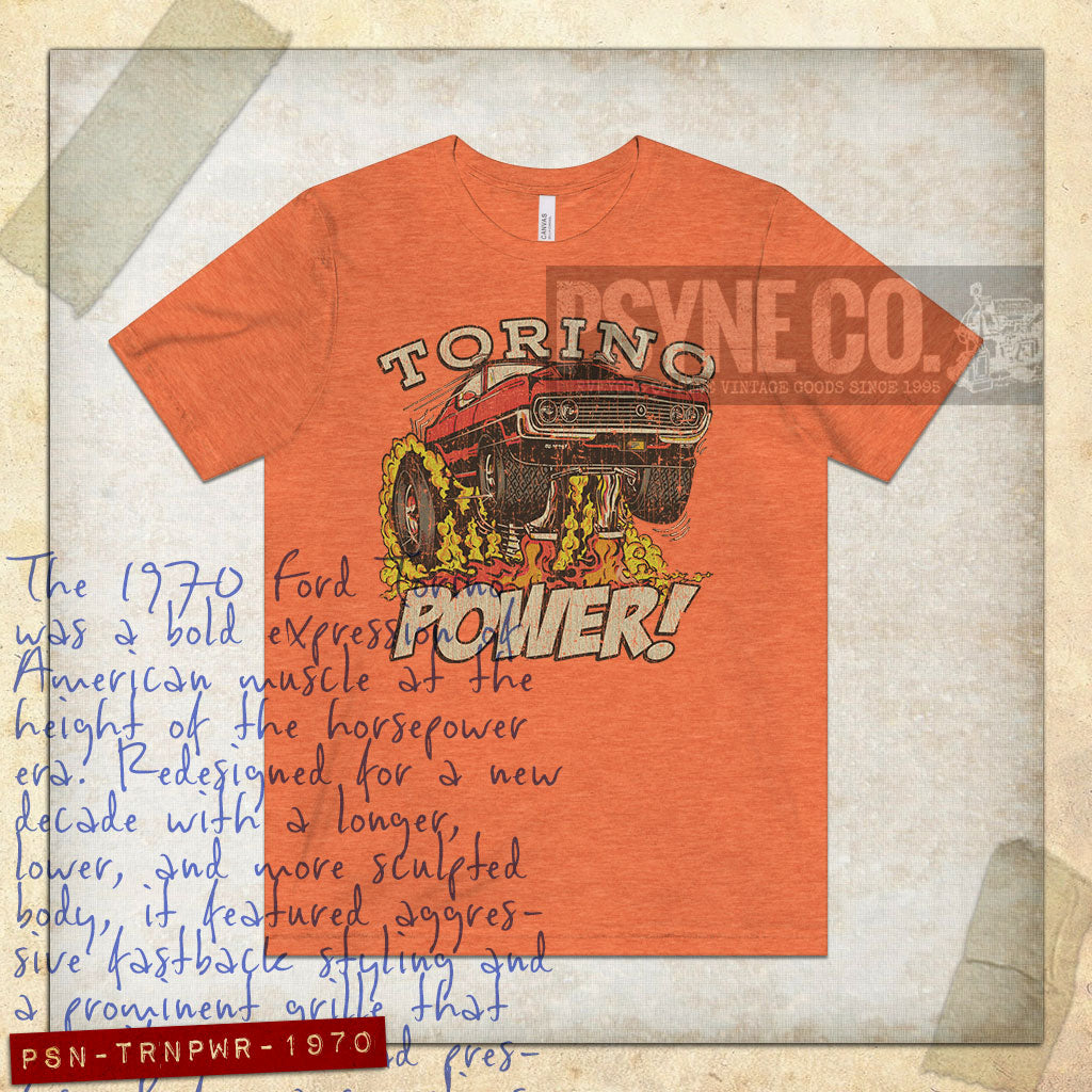 Torino Power 1970 Vintage Men's T-Shirt