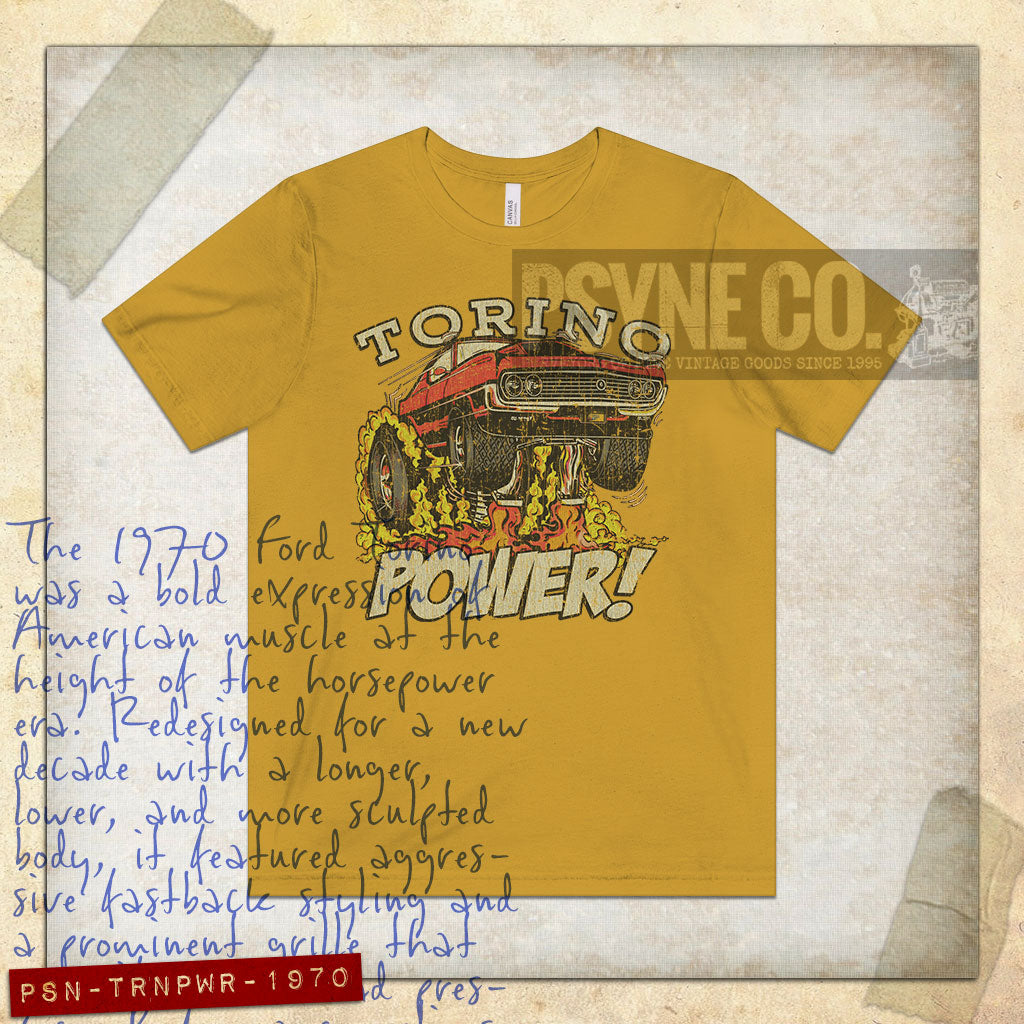 Torino Power 1970 Vintage Men's T-Shirt