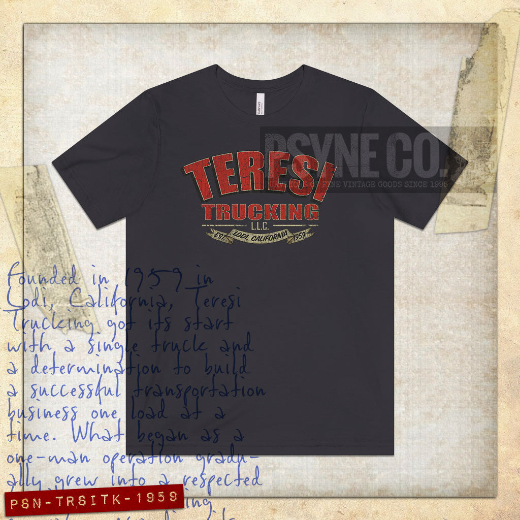 Teresi Trucking 1959 Vintage Men's T-Shirt