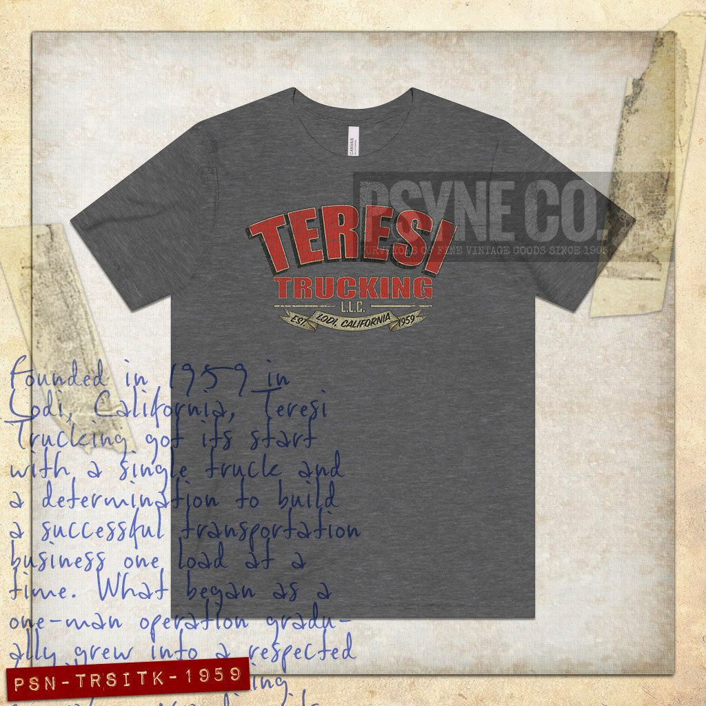 Teresi Trucking 1959 Vintage Men's T-Shirt