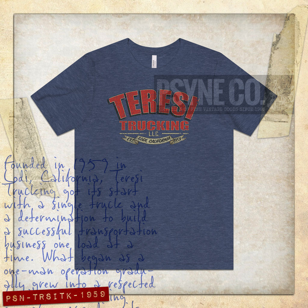 Teresi Trucking 1959 Vintage Men's T-Shirt