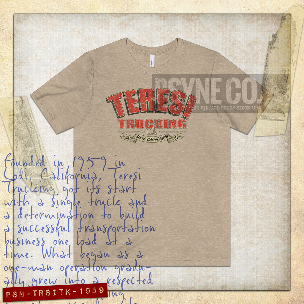 Teresi Trucking 1959 Vintage Men's T-Shirt