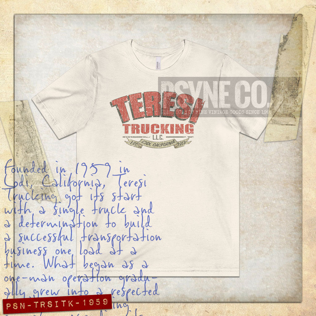 Teresi Trucking 1959 Vintage Men's T-Shirt