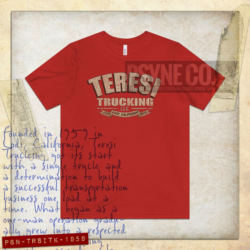 Teresi Trucking 1959 Vintage Men's T-Shirt