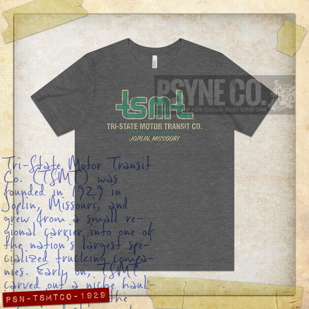Tri-State Motor Transit Co. 1929 Vintage Men's T-Shirt