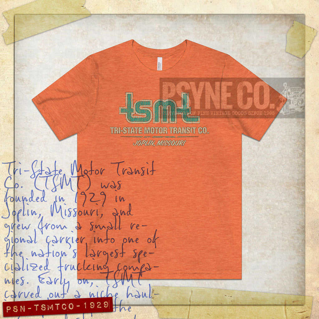Tri-State Motor Transit Co. 1929 Vintage Men's T-Shirt