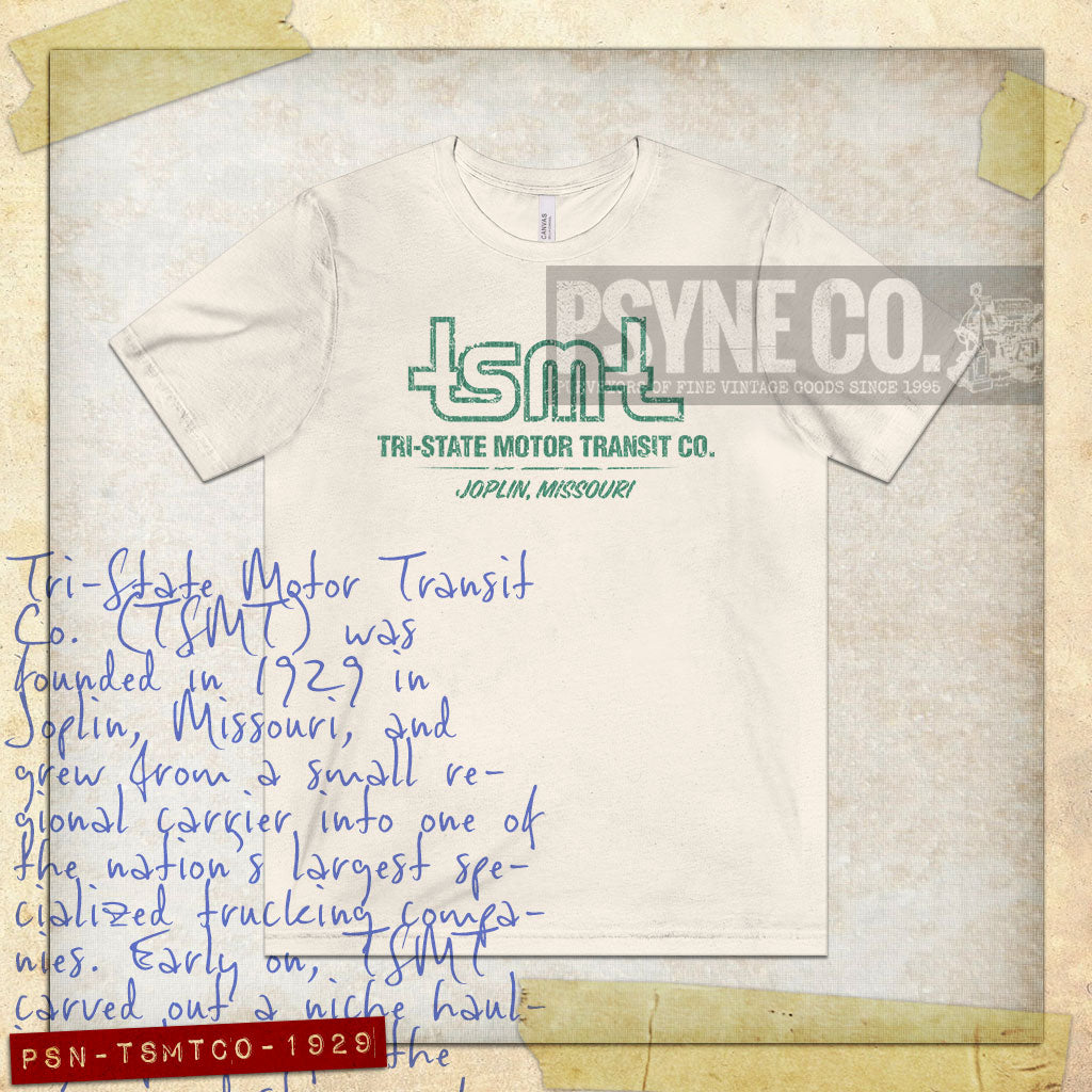 Tri-State Motor Transit Co. 1929 Vintage Men's T-Shirt