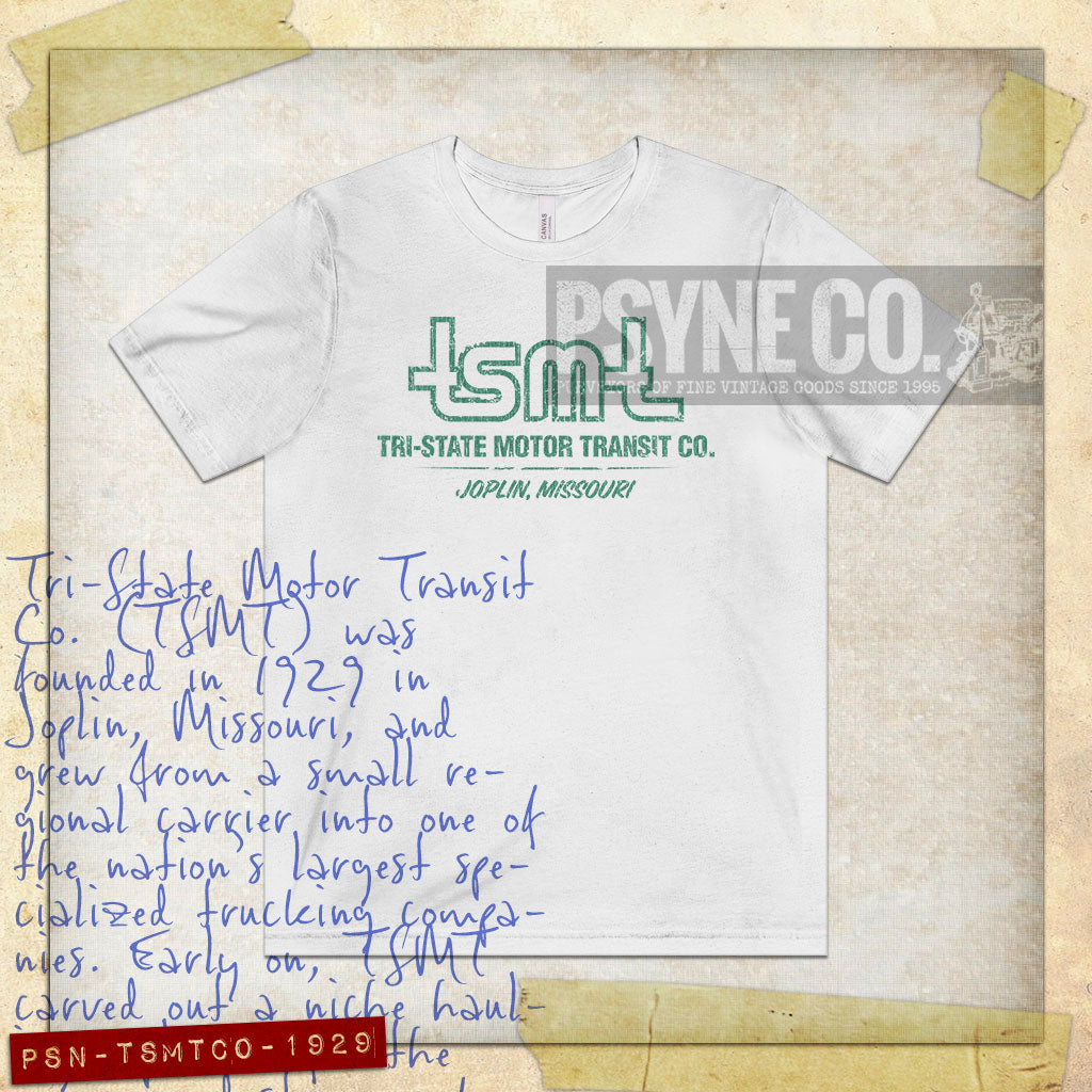 Tri-State Motor Transit Co. 1929 Vintage Men's T-Shirt