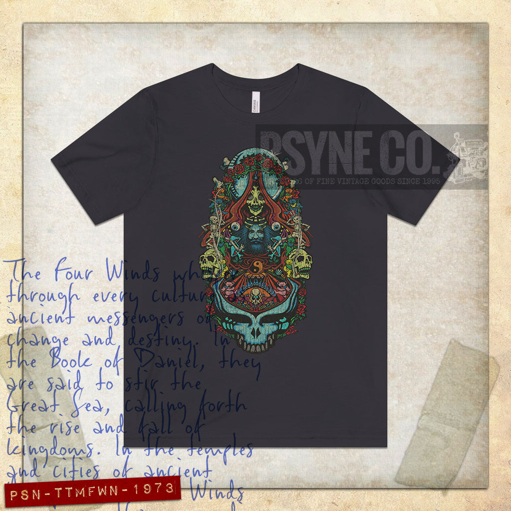 Totem of The Four Winds 1973 Vintage Men's T-Shirt