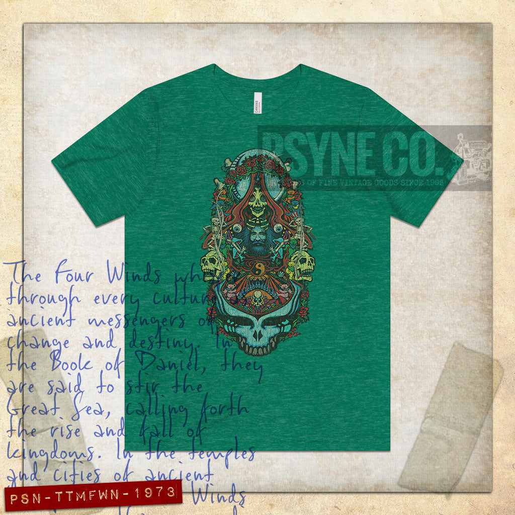 Totem of The Four Winds 1973 Vintage Men's T-Shirt