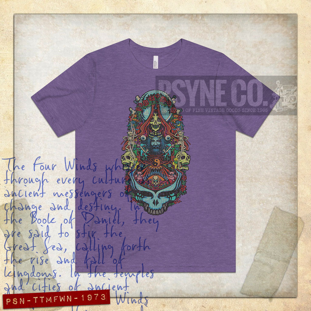 Totem of The Four Winds 1973 Vintage Men's T-Shirt