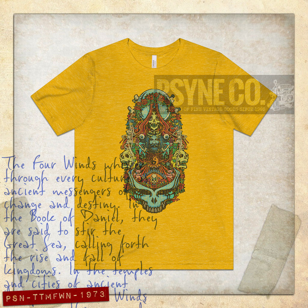Totem of The Four Winds 1973 Vintage Men's T-Shirt