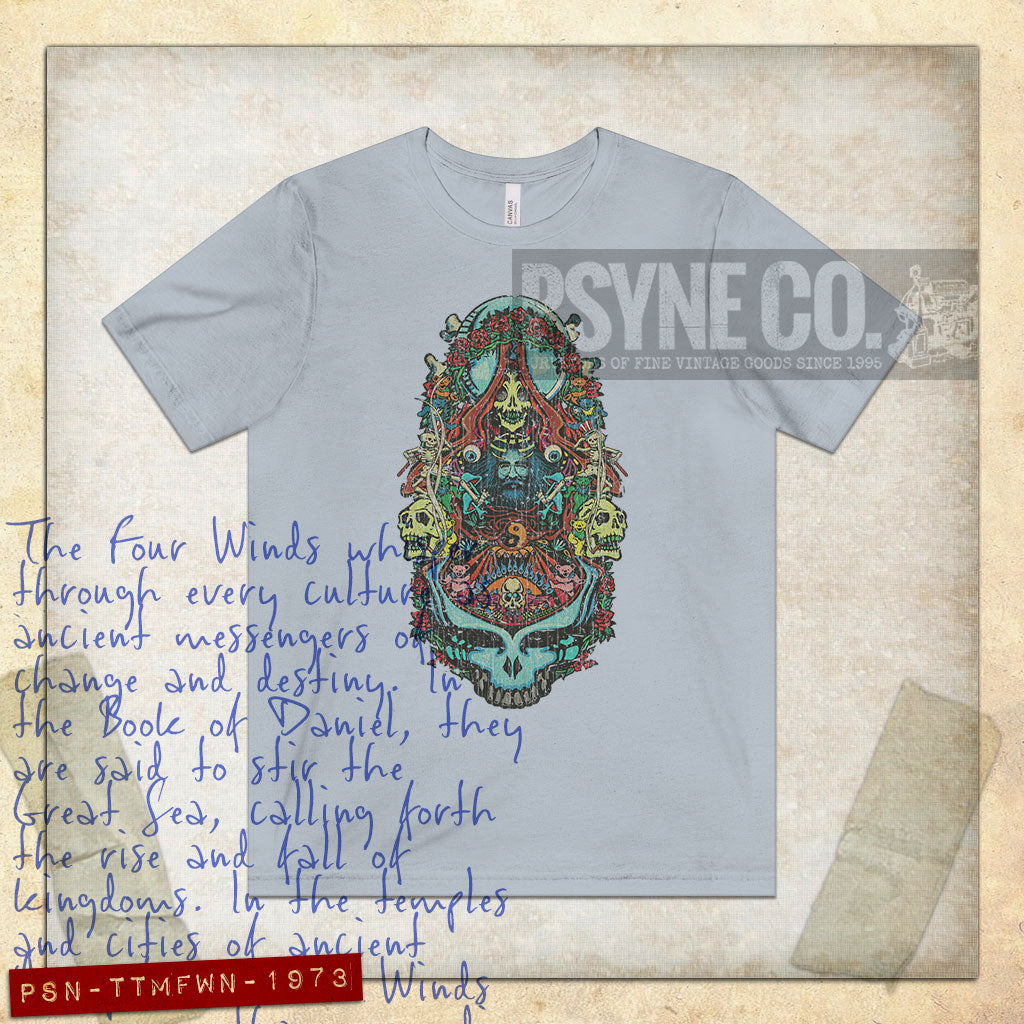 Totem of The Four Winds 1973 Vintage Men's T-Shirt
