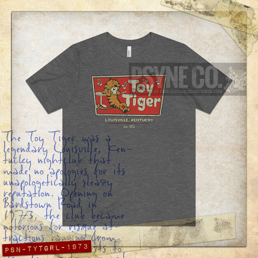 The Toy Tiger Louisville 1973 Vintage Men's T-Shirt