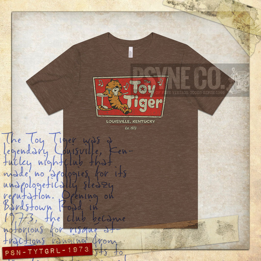 The Toy Tiger Louisville 1973 Vintage Men's T-Shirt