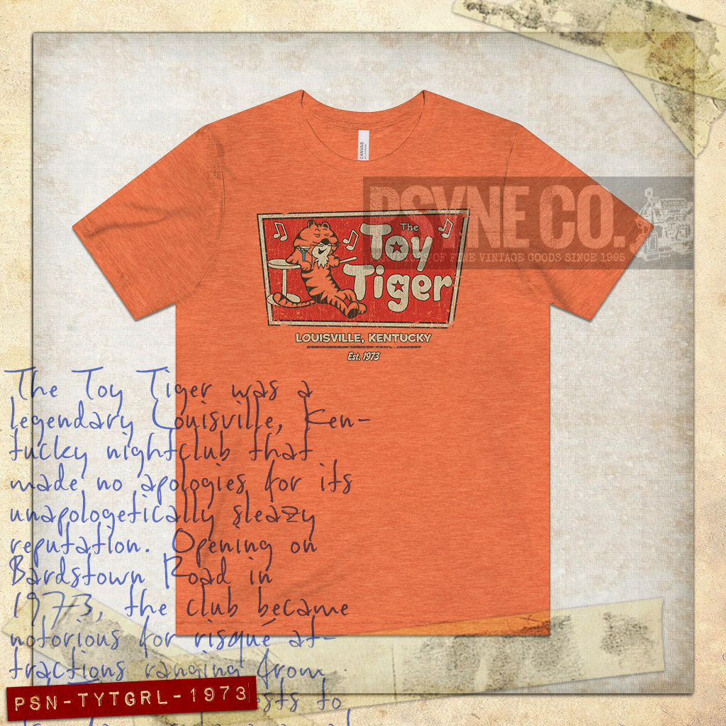 The Toy Tiger Louisville 1973 Vintage Men's T-Shirt