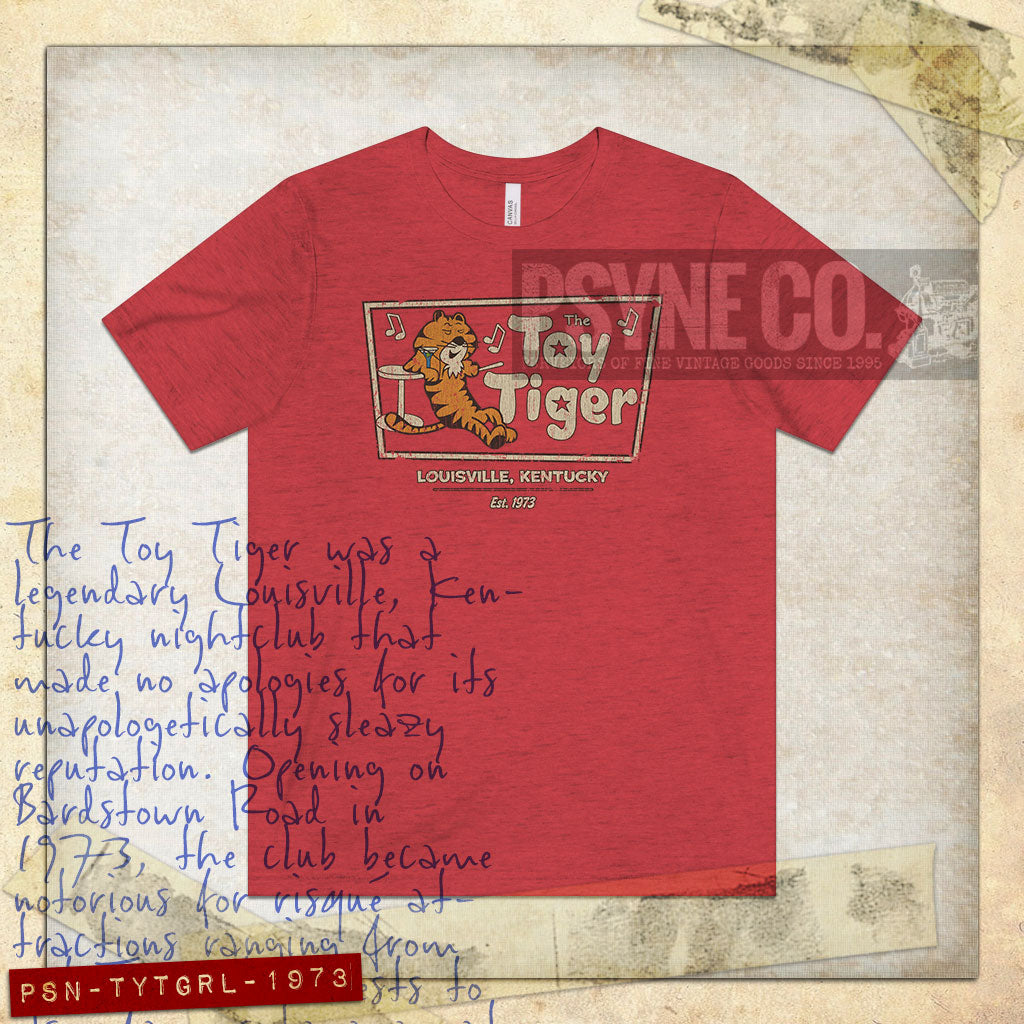The Toy Tiger Louisville 1973 Vintage Men's T-Shirt