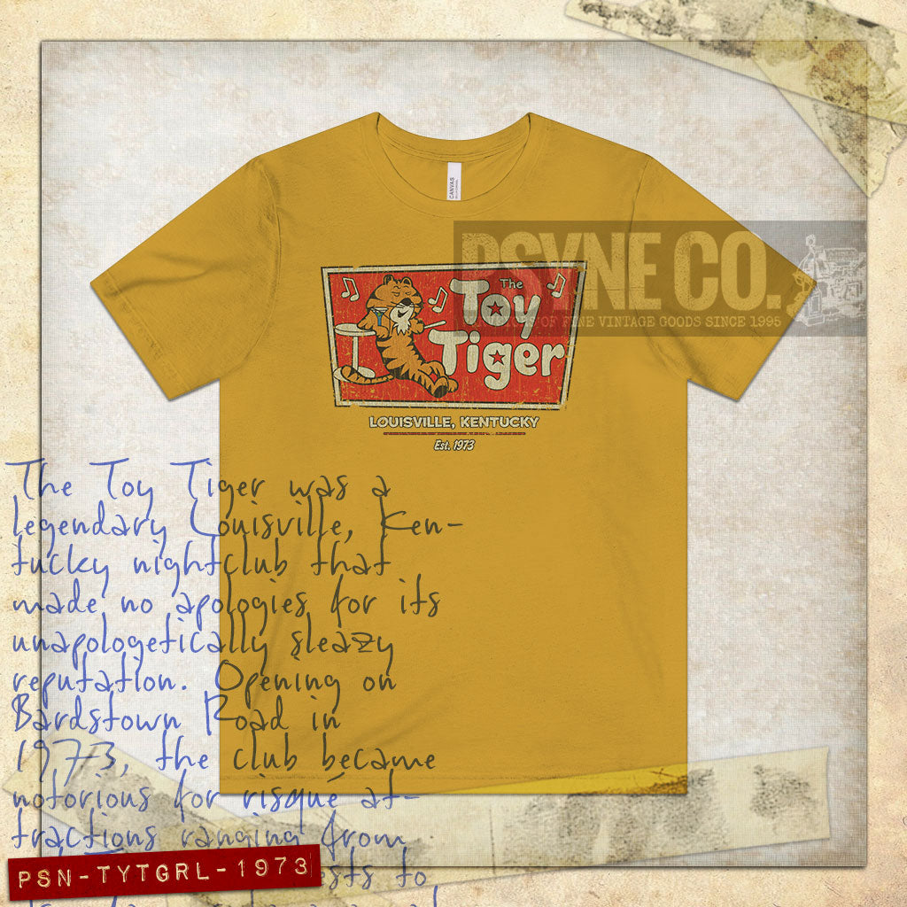 The Toy Tiger Louisville 1973 Vintage Men's T-Shirt