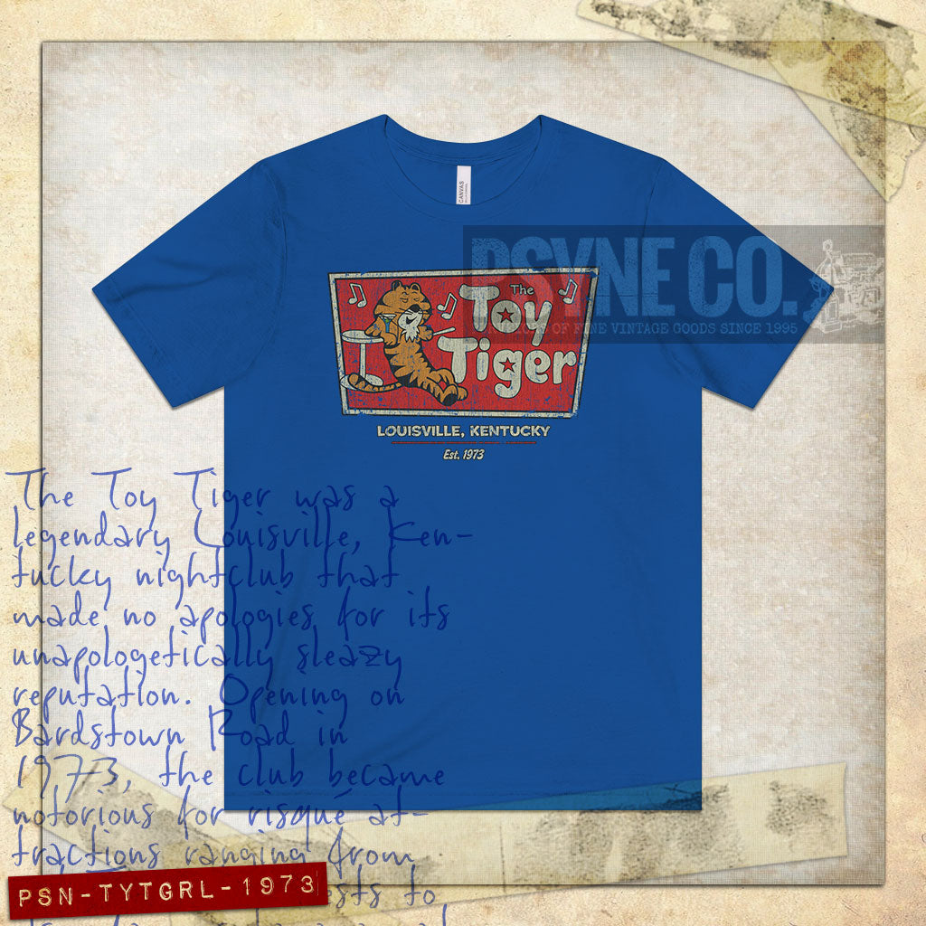 The Toy Tiger Louisville 1973 Vintage Men's T-Shirt