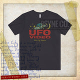 UFO Video Rentals Weber City 1982 Vintage Men's T-Shirt
