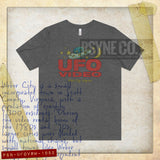 UFO Video Rentals Weber City 1982 Vintage Men's T-Shirt