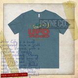 UFO Video Rentals Weber City 1982 Vintage Men's T-Shirt