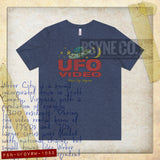 UFO Video Rentals Weber City 1982 Vintage Men's T-Shirt