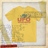 UFO Video Rentals Weber City 1982 Vintage Men's T-Shirt