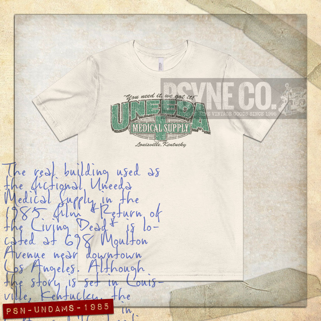 Uneeda Medical Supply 1985 Vintage Men's T-Shirt