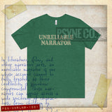 Unreliable Narrator 1981 Vintage Men's T-Shirt