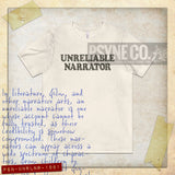 Unreliable Narrator 1981 Vintage Men's T-Shirt