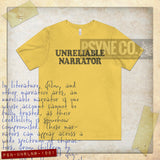 Unreliable Narrator 1981 Vintage Men's T-Shirt