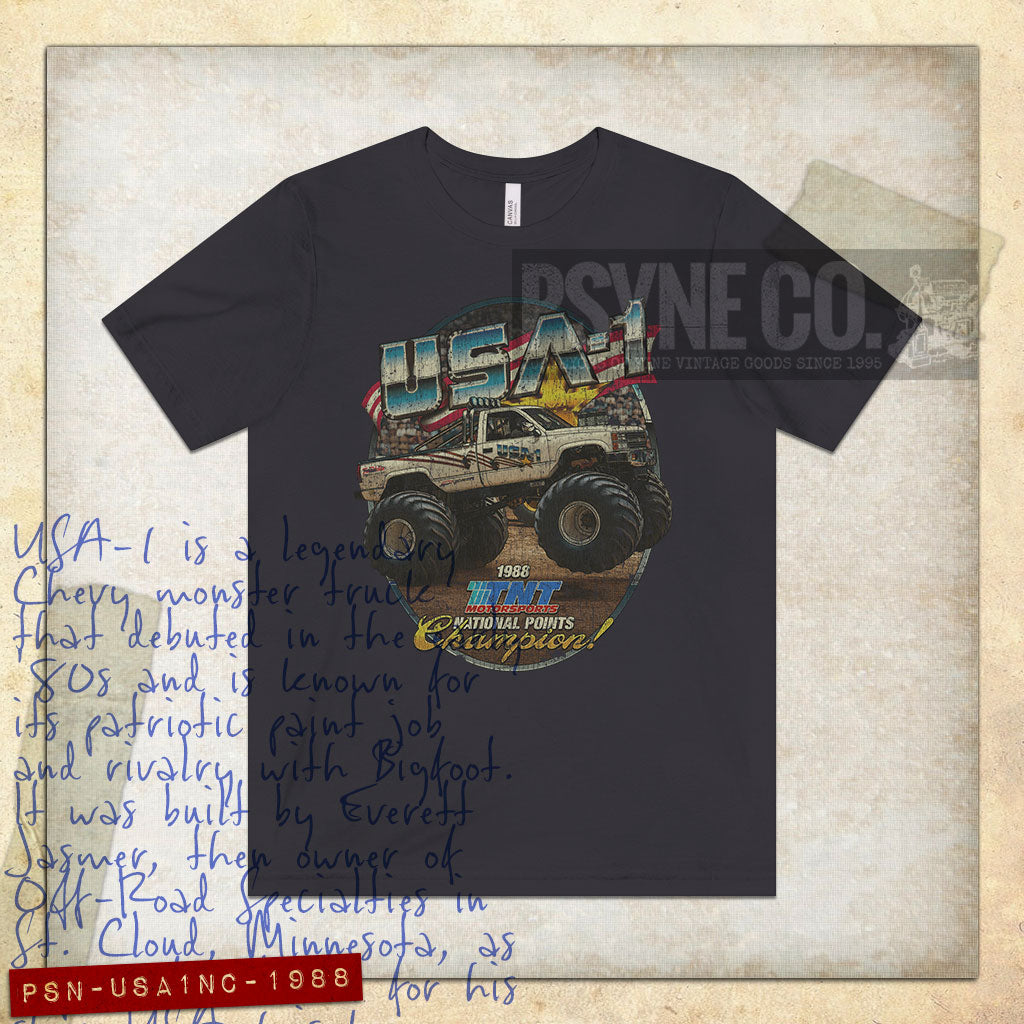 USA-1 National Champion 1988 Vintage Men's T-Shirt