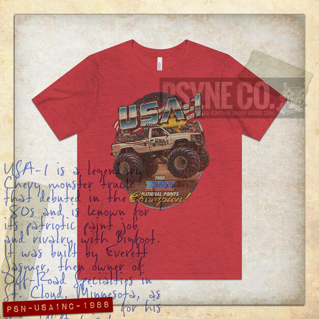USA-1 National Champion 1988 Vintage Men's T-Shirt