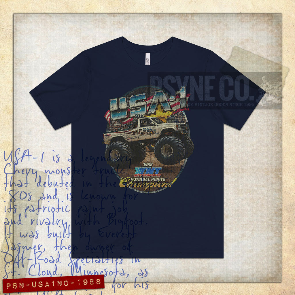 USA-1 National Champion 1988 Vintage Men's T-Shirt