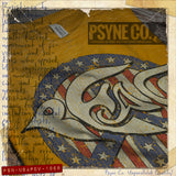 USA Peace Dove 1968 Vintage Men's T-Shirt