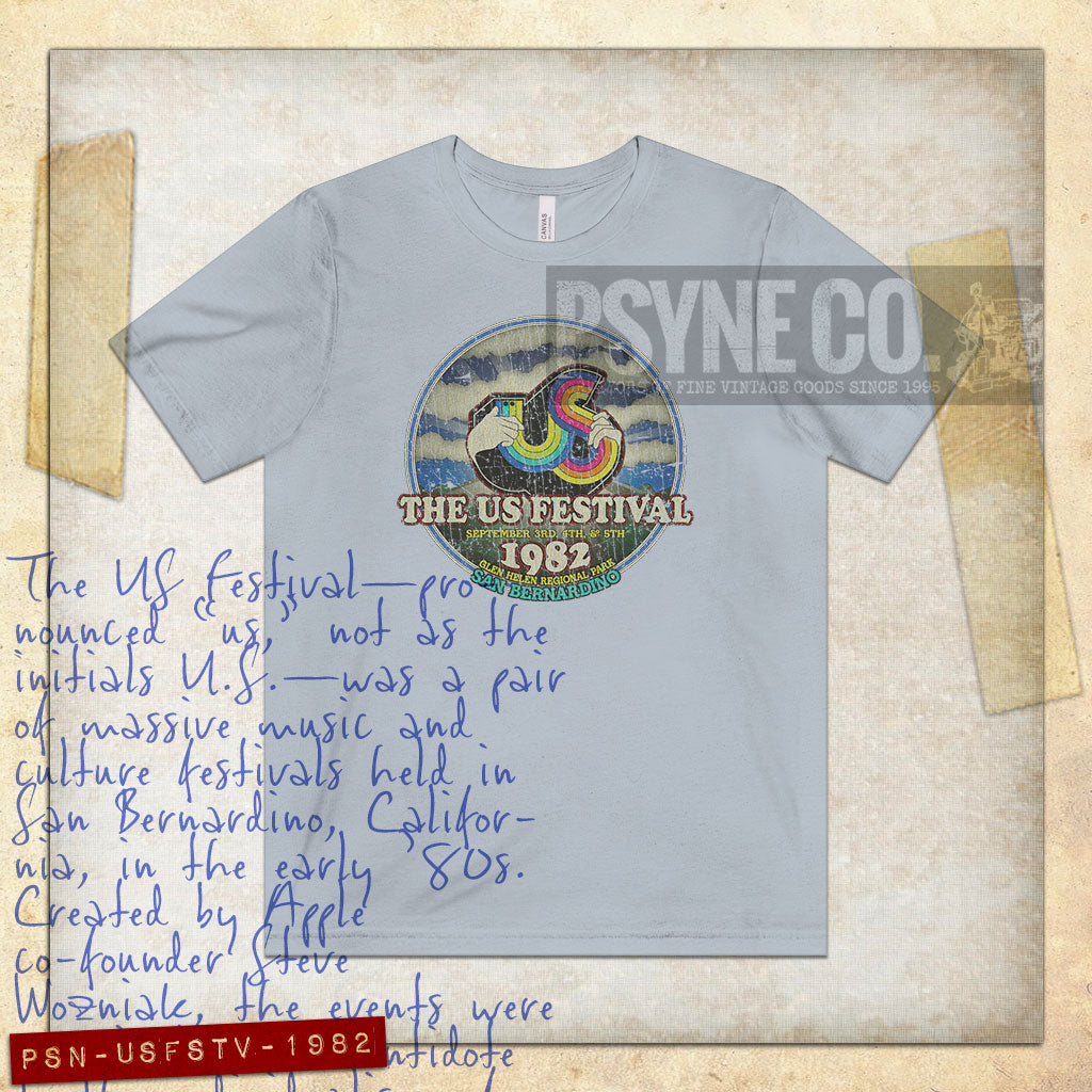 US Festival 1982 F/B Vintage Men’s T-Shirt