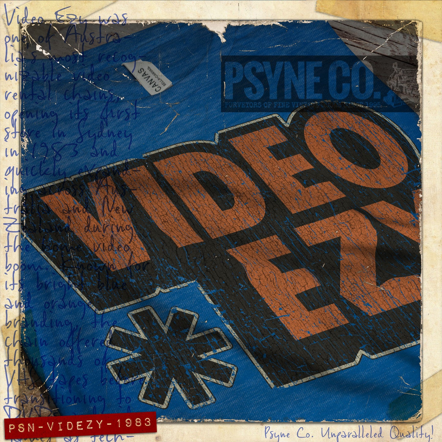 Video Ezy 1983 Vintage Men's T-Shirt