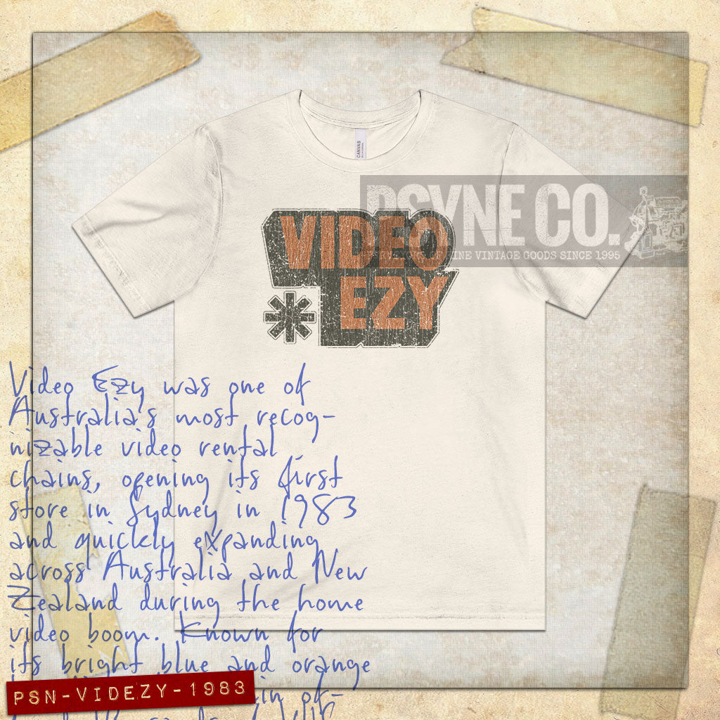 Video Ezy 1983 Vintage Men's T-Shirt