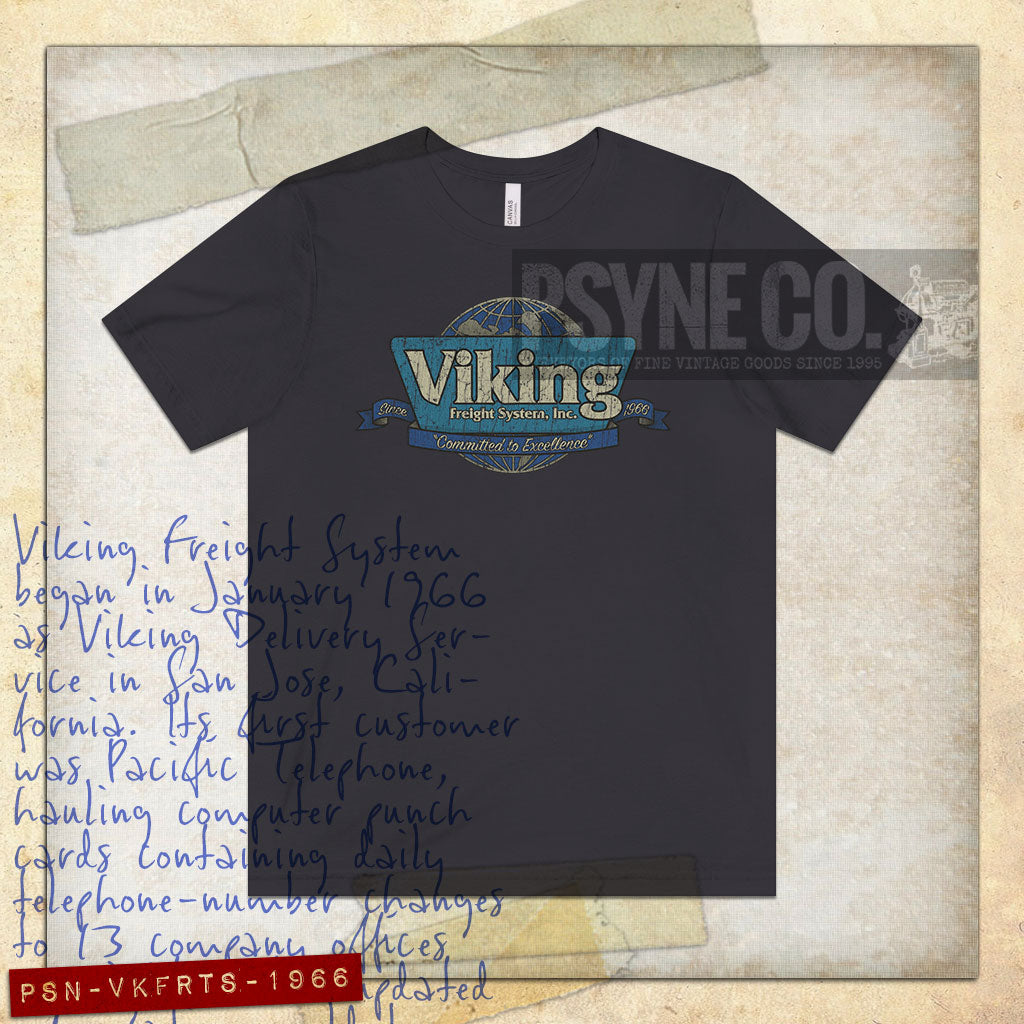 Viking Freight System 1966 Vintage Men's T-Shirt