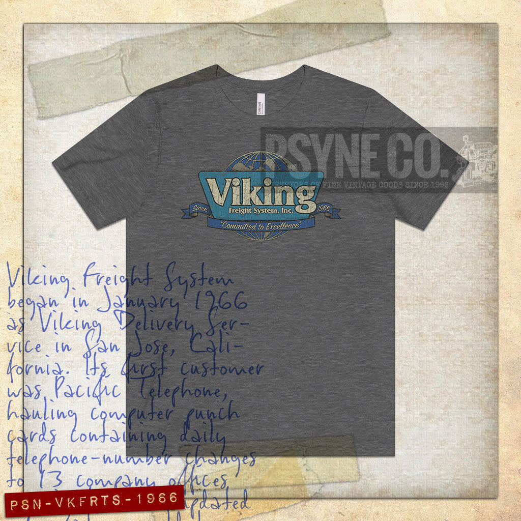 Viking Freight System 1966 Vintage Men's T-Shirt