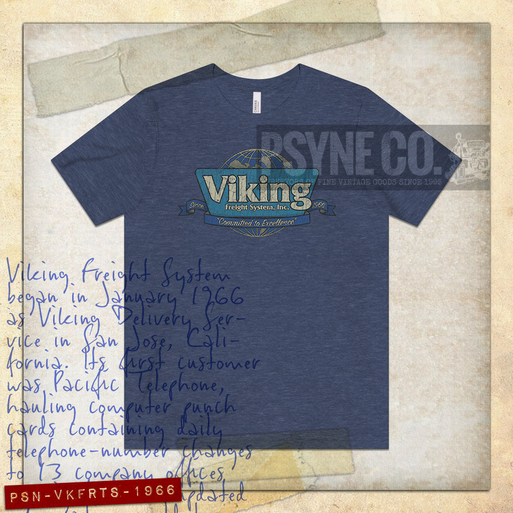 Viking Freight System 1966 Vintage Men's T-Shirt