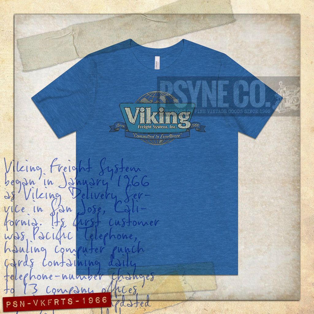 Viking Freight System 1966 Vintage Men's T-Shirt