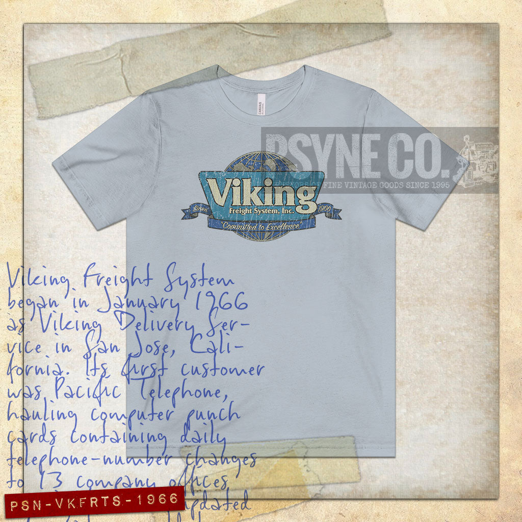 Viking Freight System 1966 Vintage Men's T-Shirt