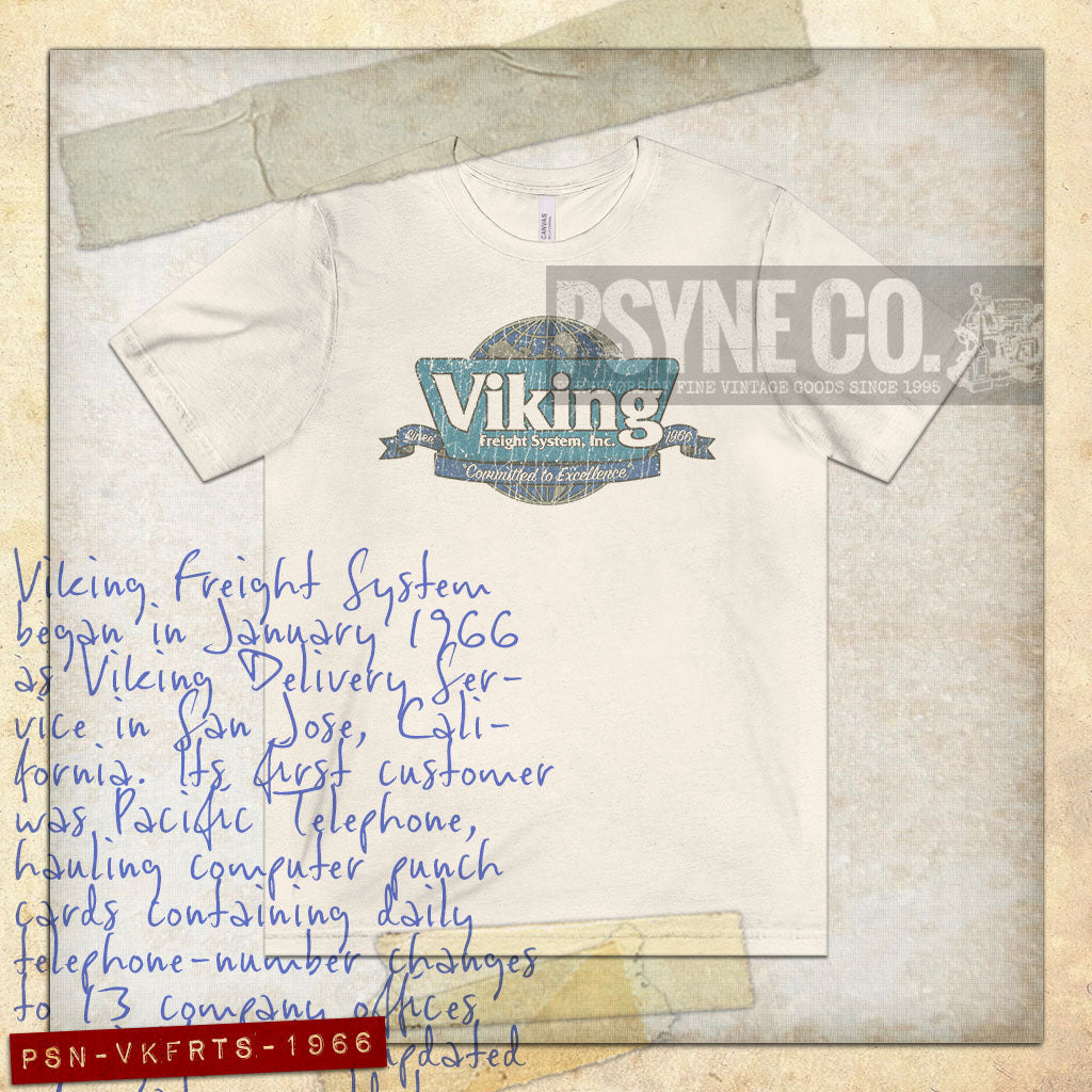 Viking Freight System 1966 Vintage Men's T-Shirt