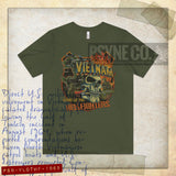 Vietnam Land of the Hellfighters 1965 Vintage Men's T-Shirt