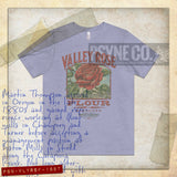 Valley Rose Flour 1897 Vintage Men’s T-Shirt