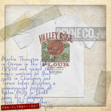 Valley Rose Flour 1897 Vintage Men’s T-Shirt
